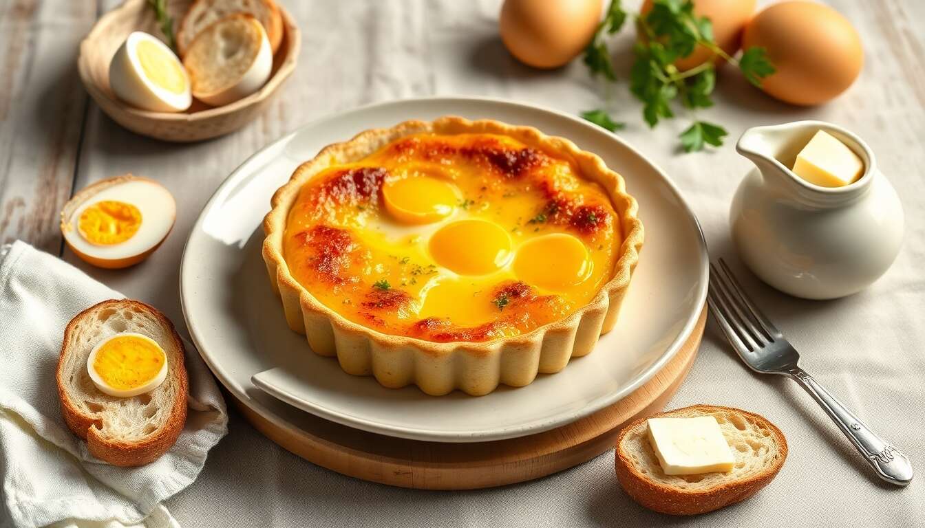Recette de tartines aux œufs brouillés