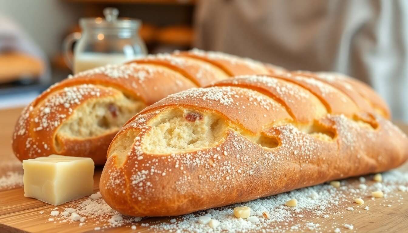 Recette des baguettes viennoises moelleuses