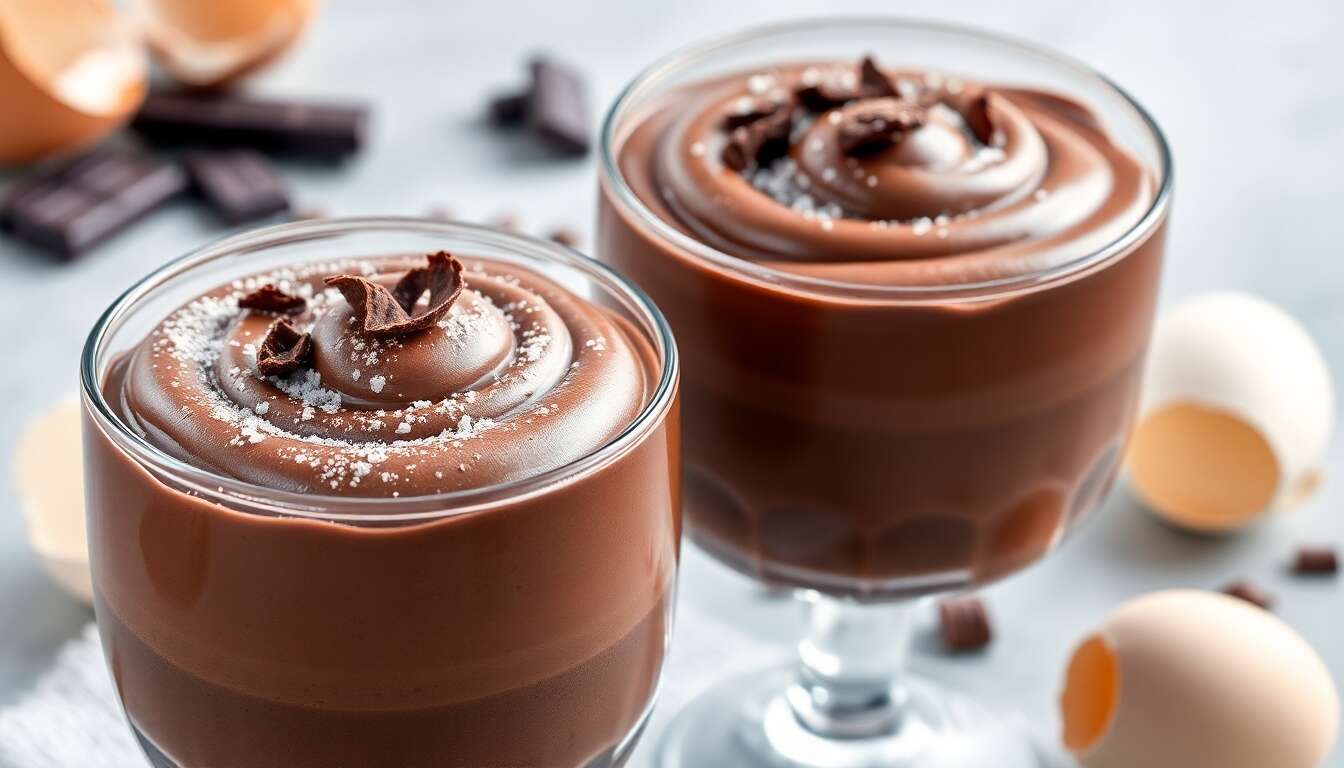 Recette de mousse au chocolat irrésistible