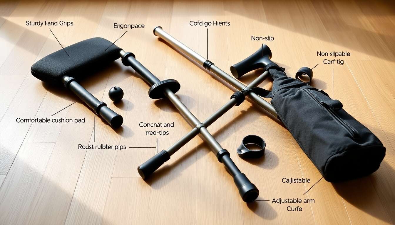 Accessoires indispensables pour utilisateurs de béquilles
