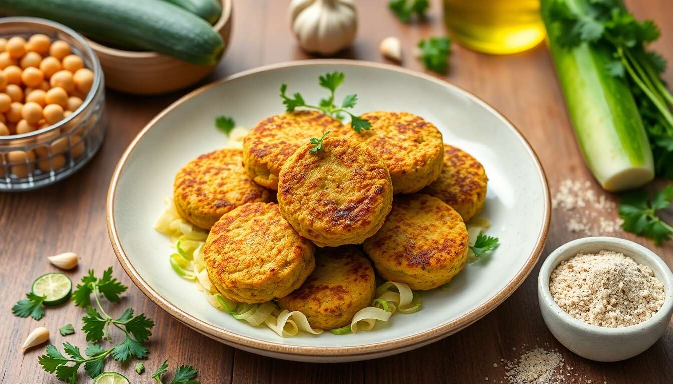 Recette de Falafels à la Courgette et Ail