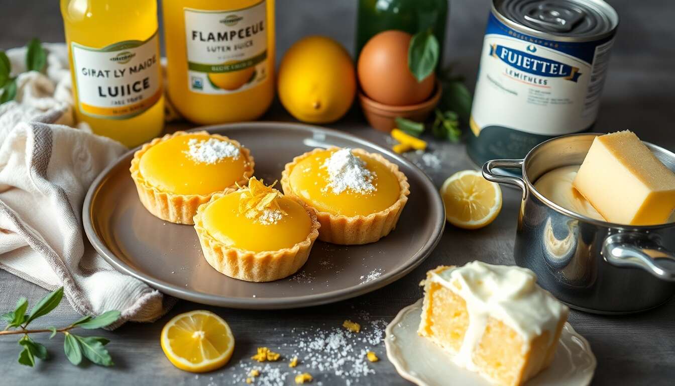 Recette de tartelettes au citron faciles et savoureuses