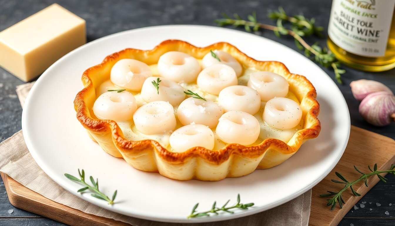 Feuilletés aux noix de Saint-Jacques : recette savoureuse