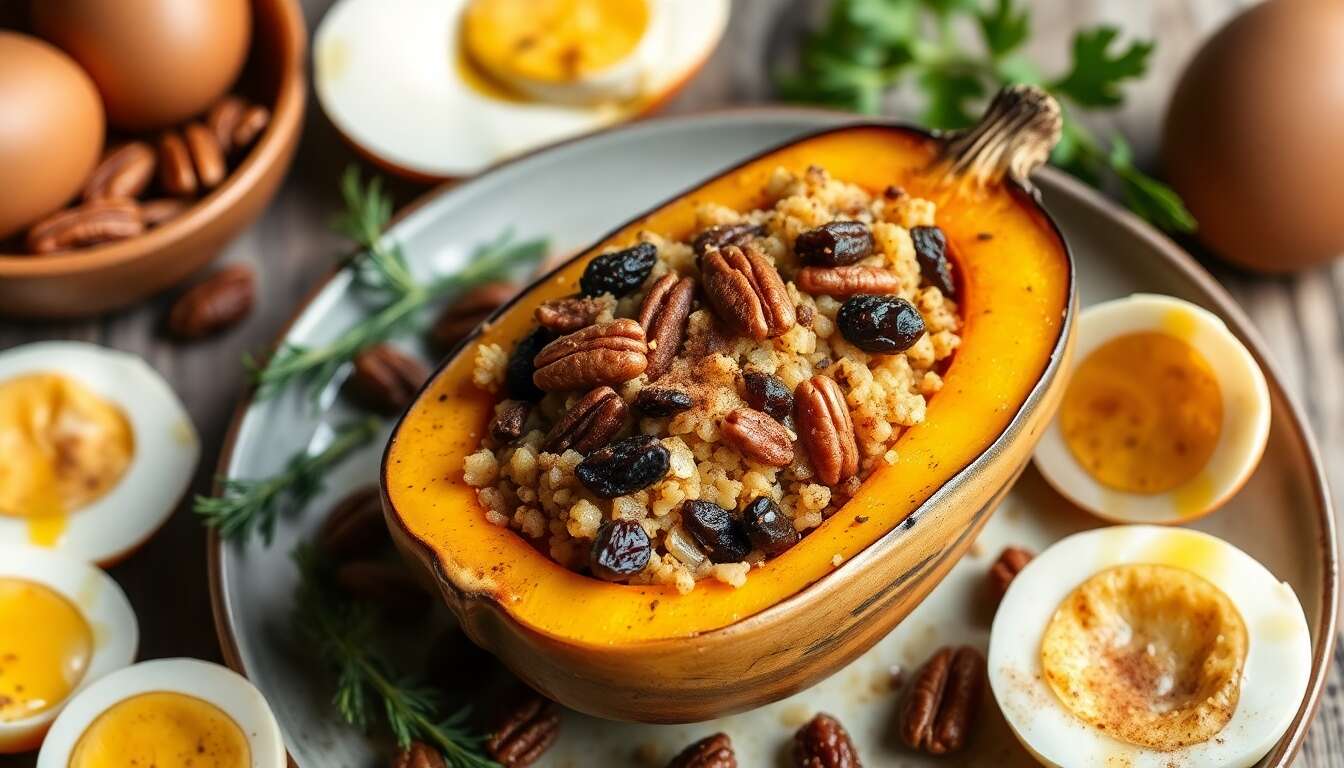 Recette de butternut farcie savoureuse
