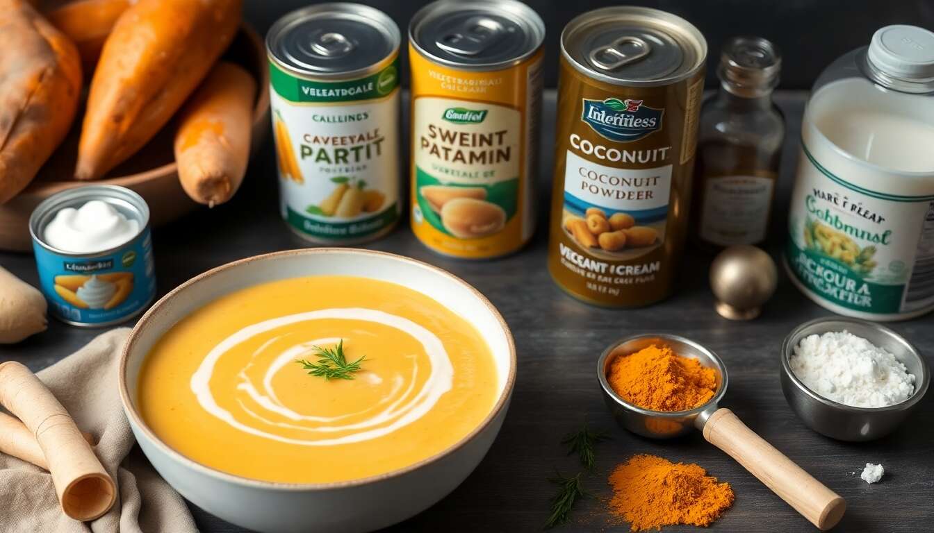 Délicieux velouté de patate douce et panais : recette facile