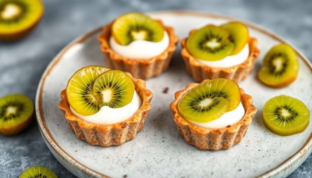 Recette de tartelettes vegan aux kiwis
