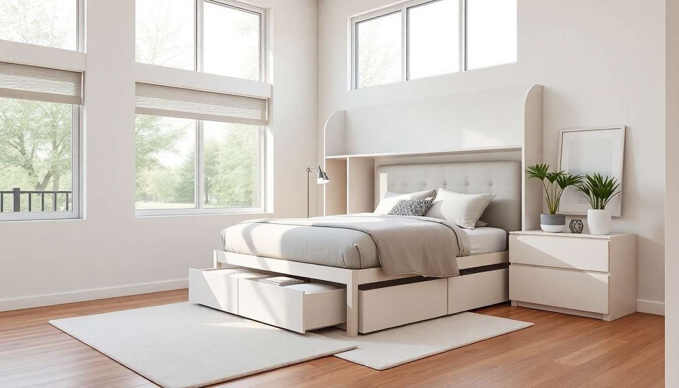 Optimiser l'espace avec un lit multifonctionnel