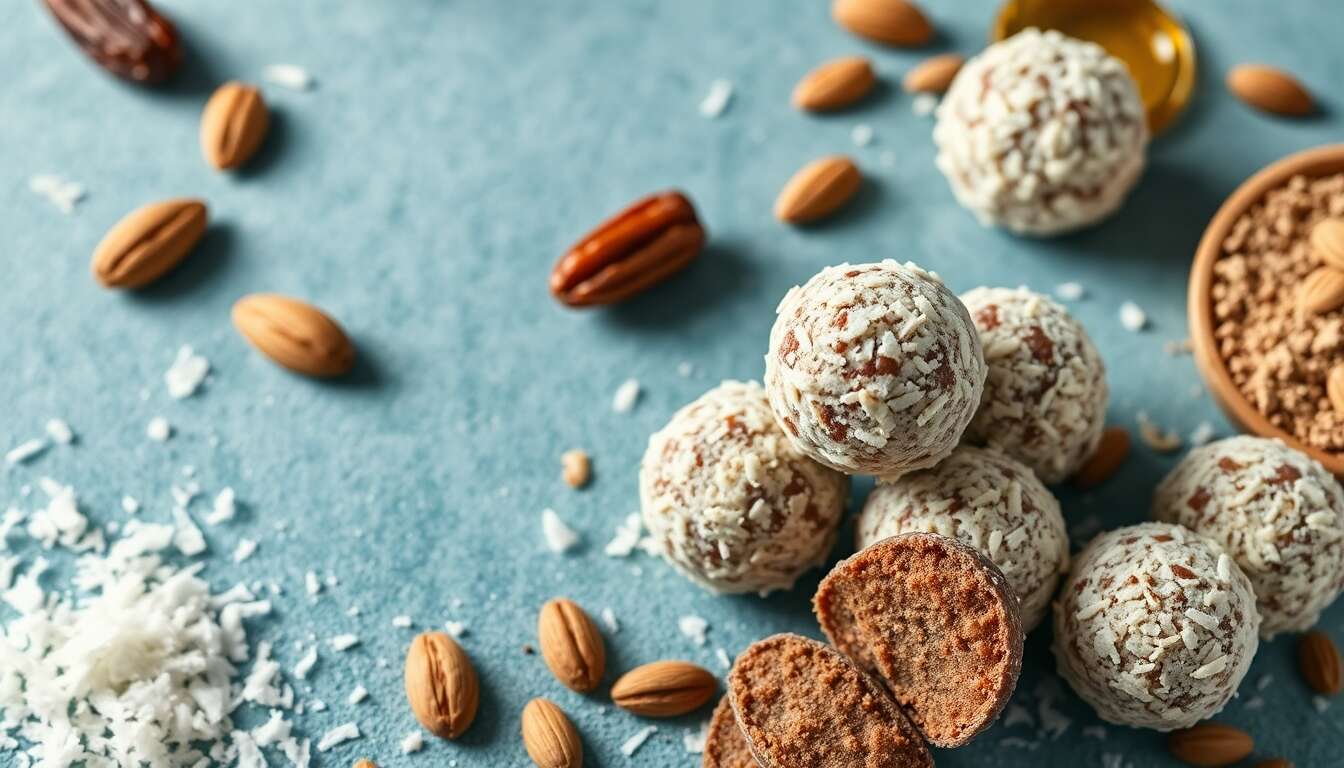 Recette d'energy balls à la noix de coco
