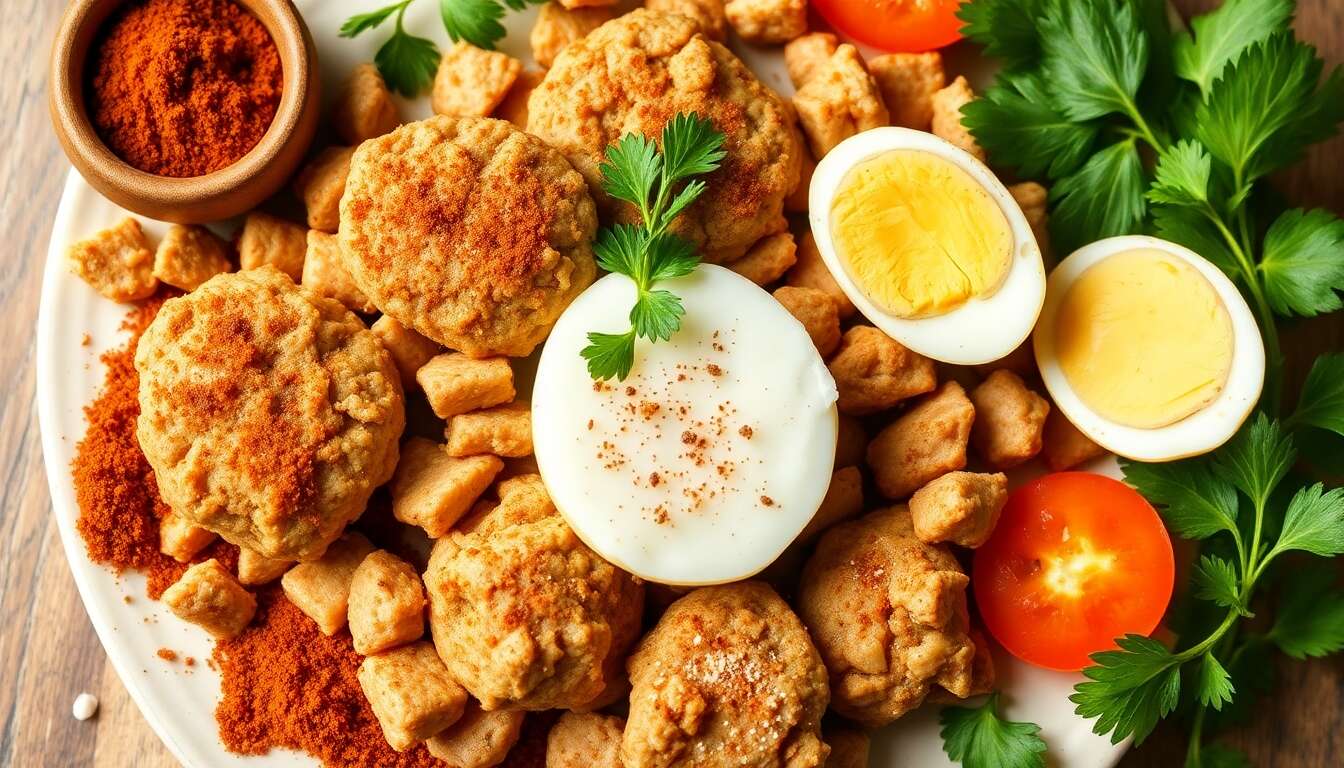 Recette de keftas de poulet savoureuses
