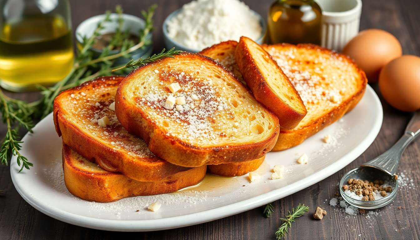 Recette de pain perdu salé : délice gourmand à découvrir