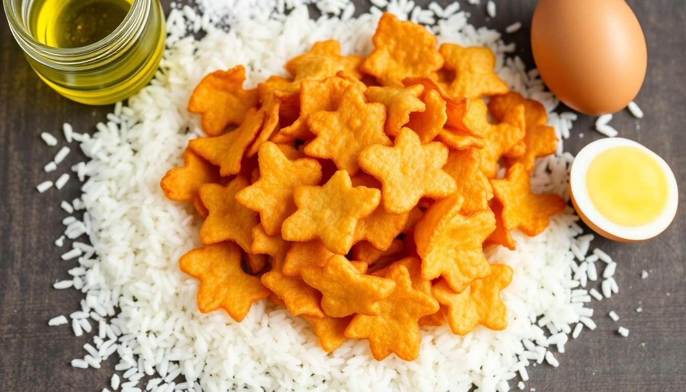 Recette facile de chips de riz maison