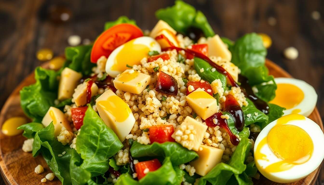 Recette de salade printanière fraîche et savoureuse