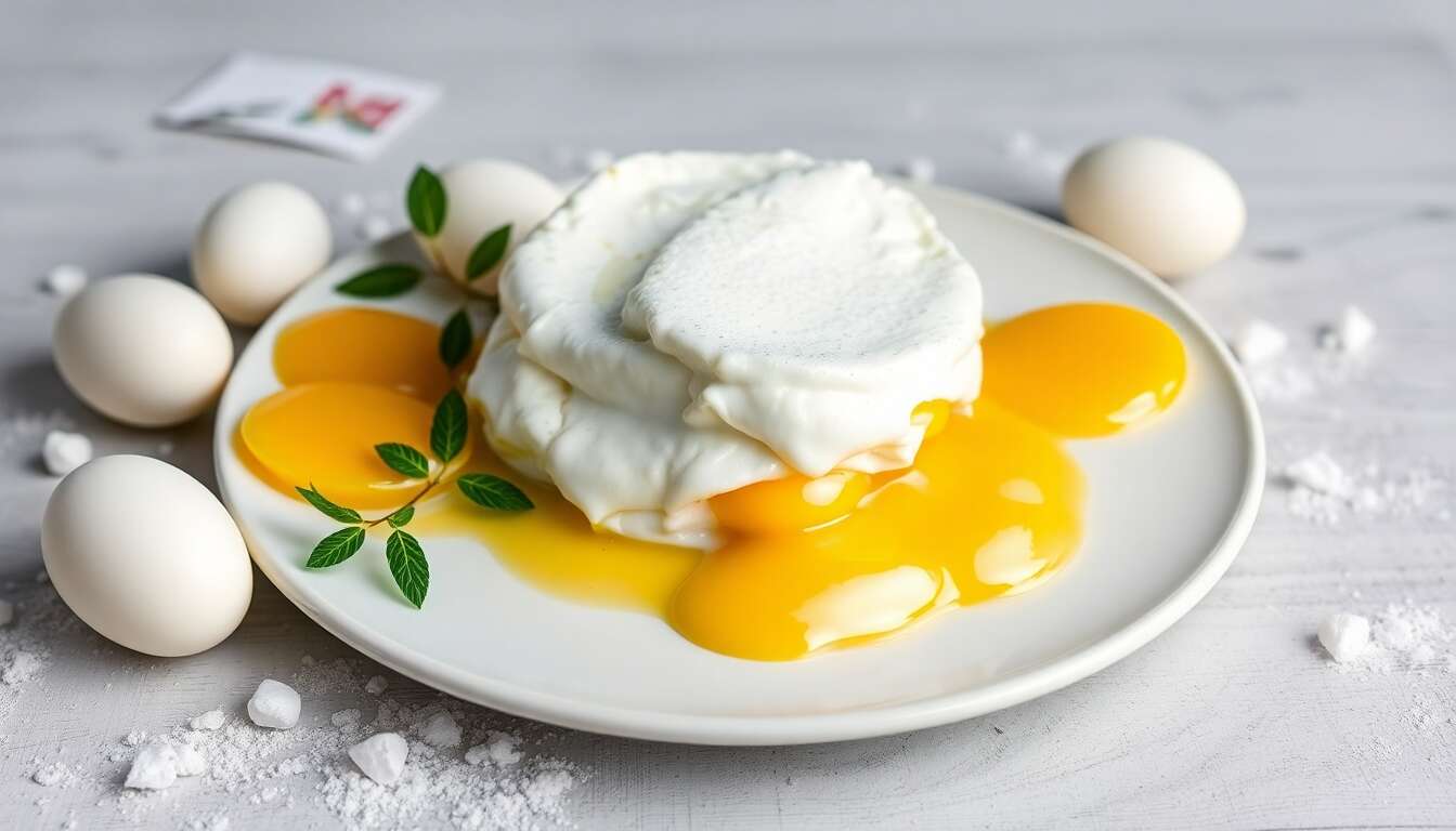 Recettes créatives avec des blancs et jaunes d'œufs