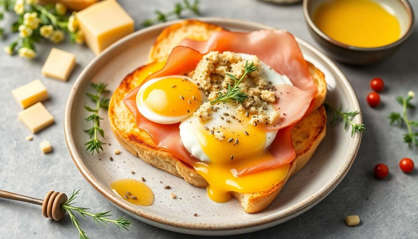 Recette du croque-madame printanier : un délice de saison