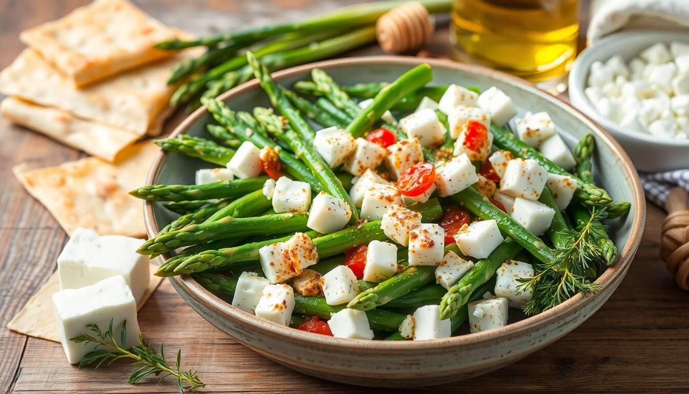 Recette : cigares aux asperges et feta
