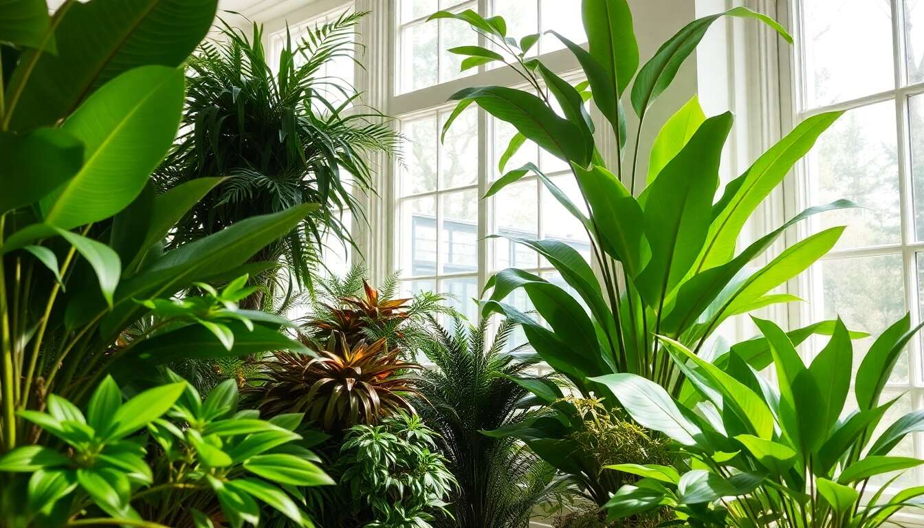 Rôle des plantes dans la purification de l'air intérieur