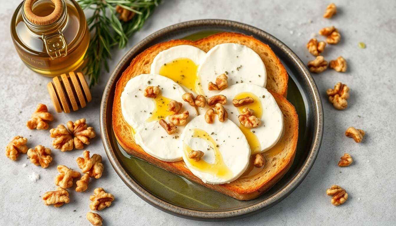 Recette de chèvre chaud maison