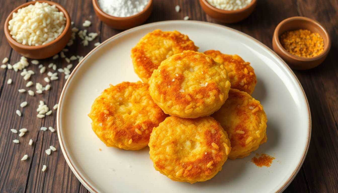 Recette de beignets de riz croquants