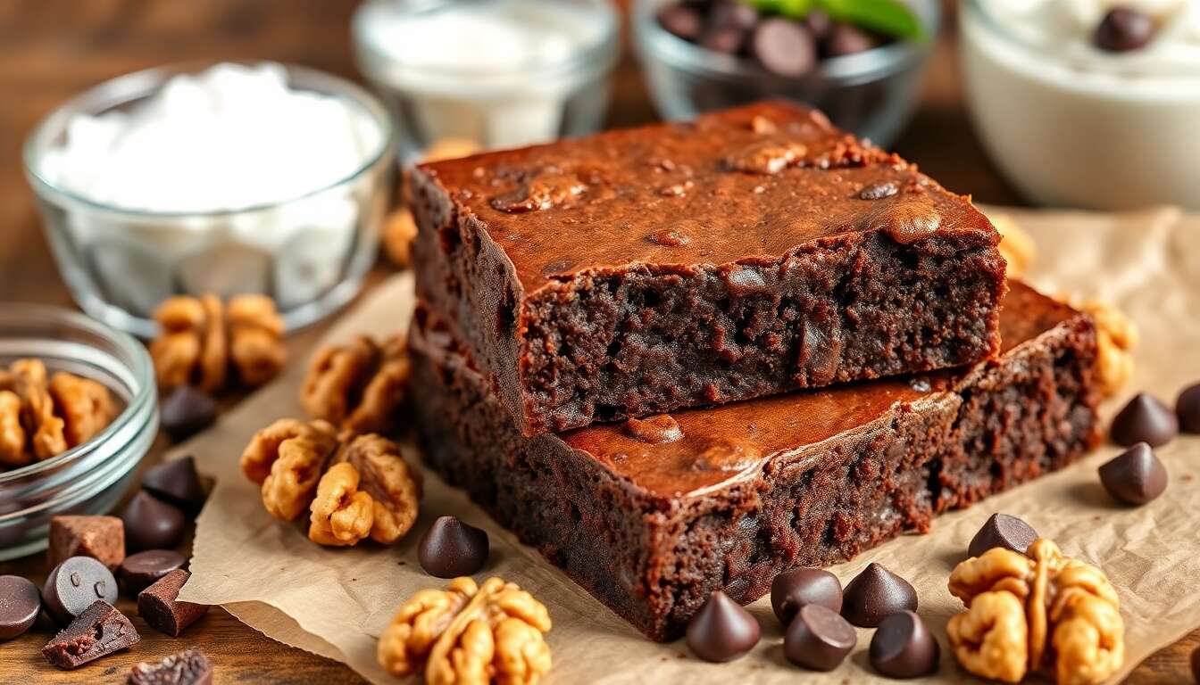 Recette de brownie vegan gourmand