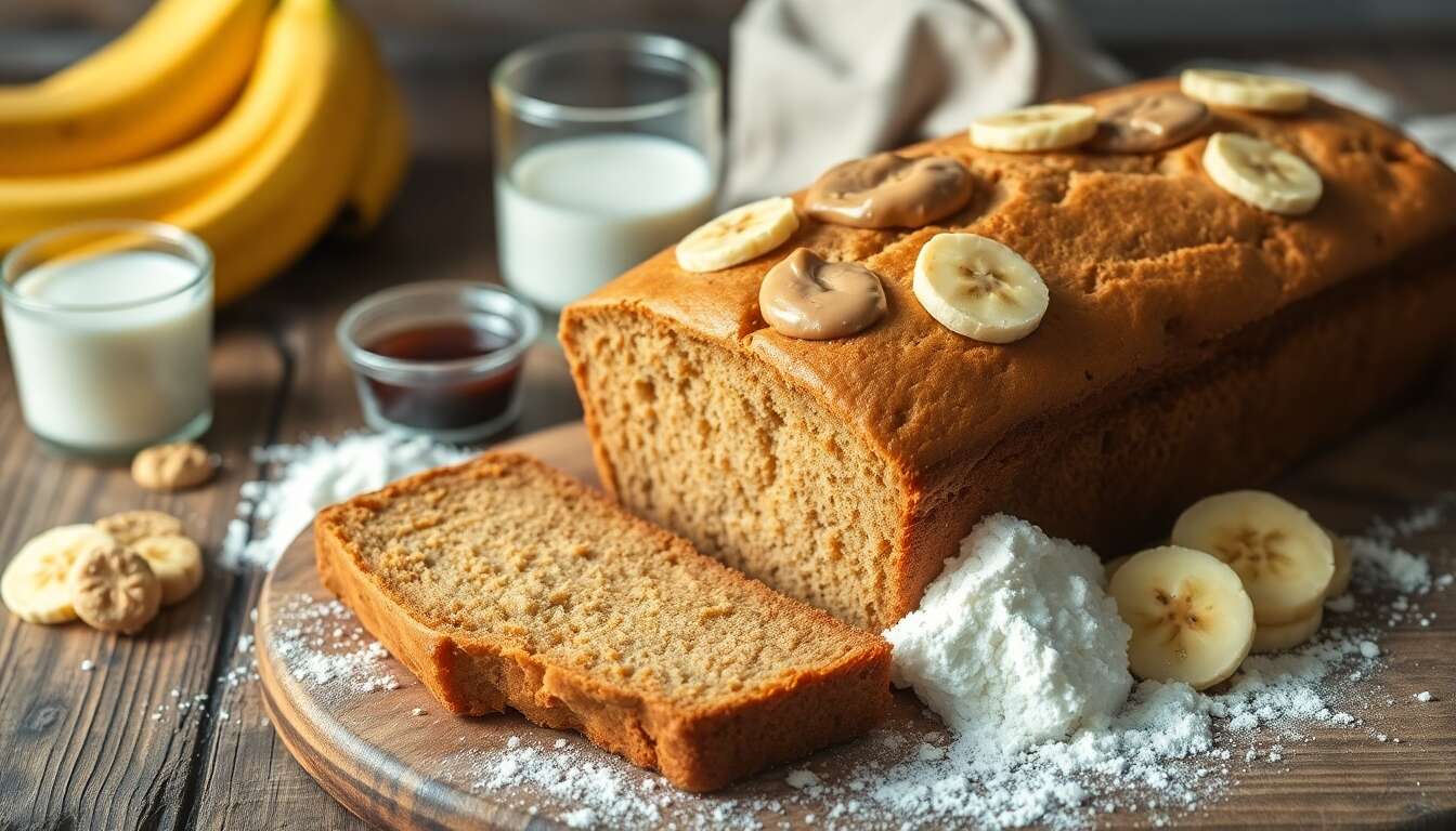 Recette de banana bread au peanut butter : un délice gourmand !