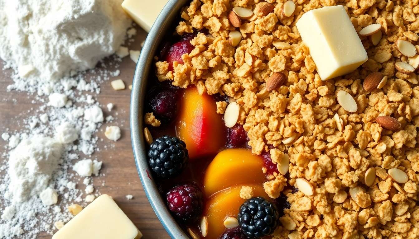 Recette Crumble d'Été : dessert Fruité Facile