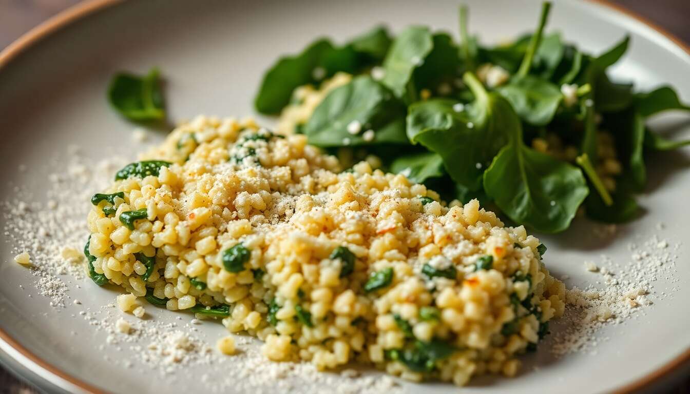 Délicieux gratin quinoa et épinards : la recette facile