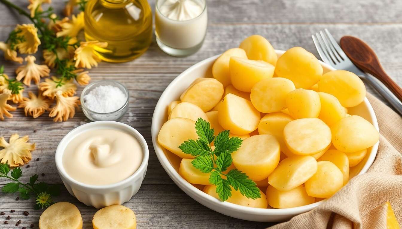 Recette de sauce mayo à la pomme de terre maison