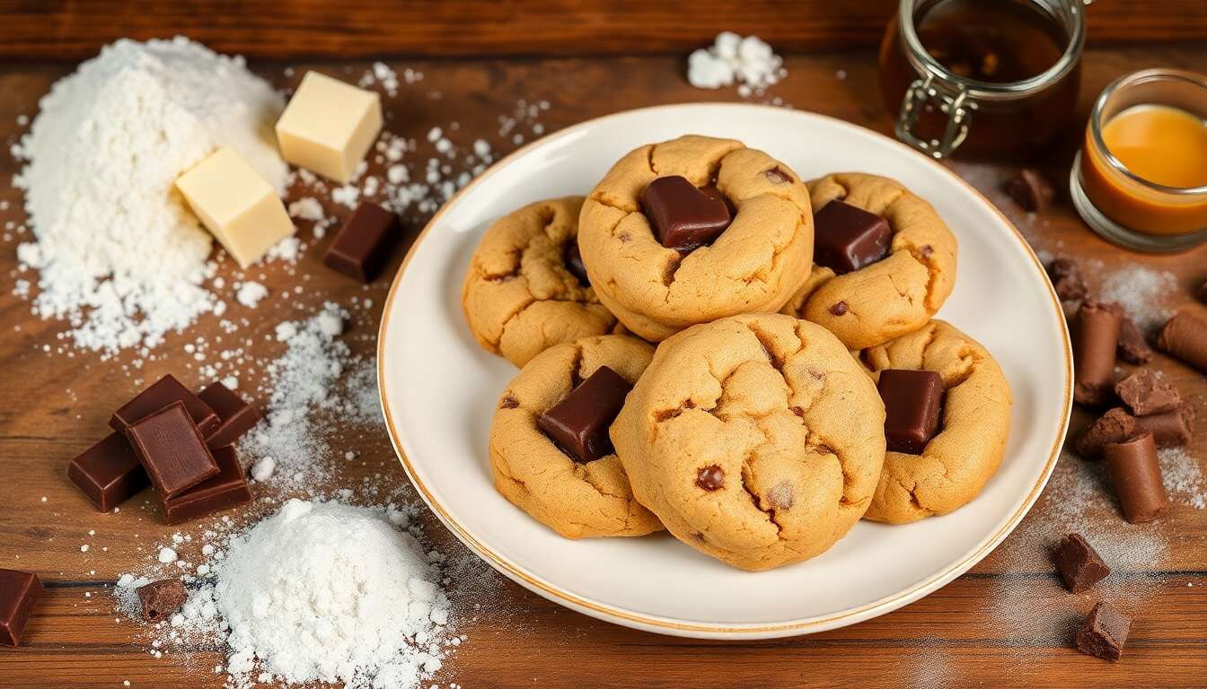 Recette de biscuits Twix maison