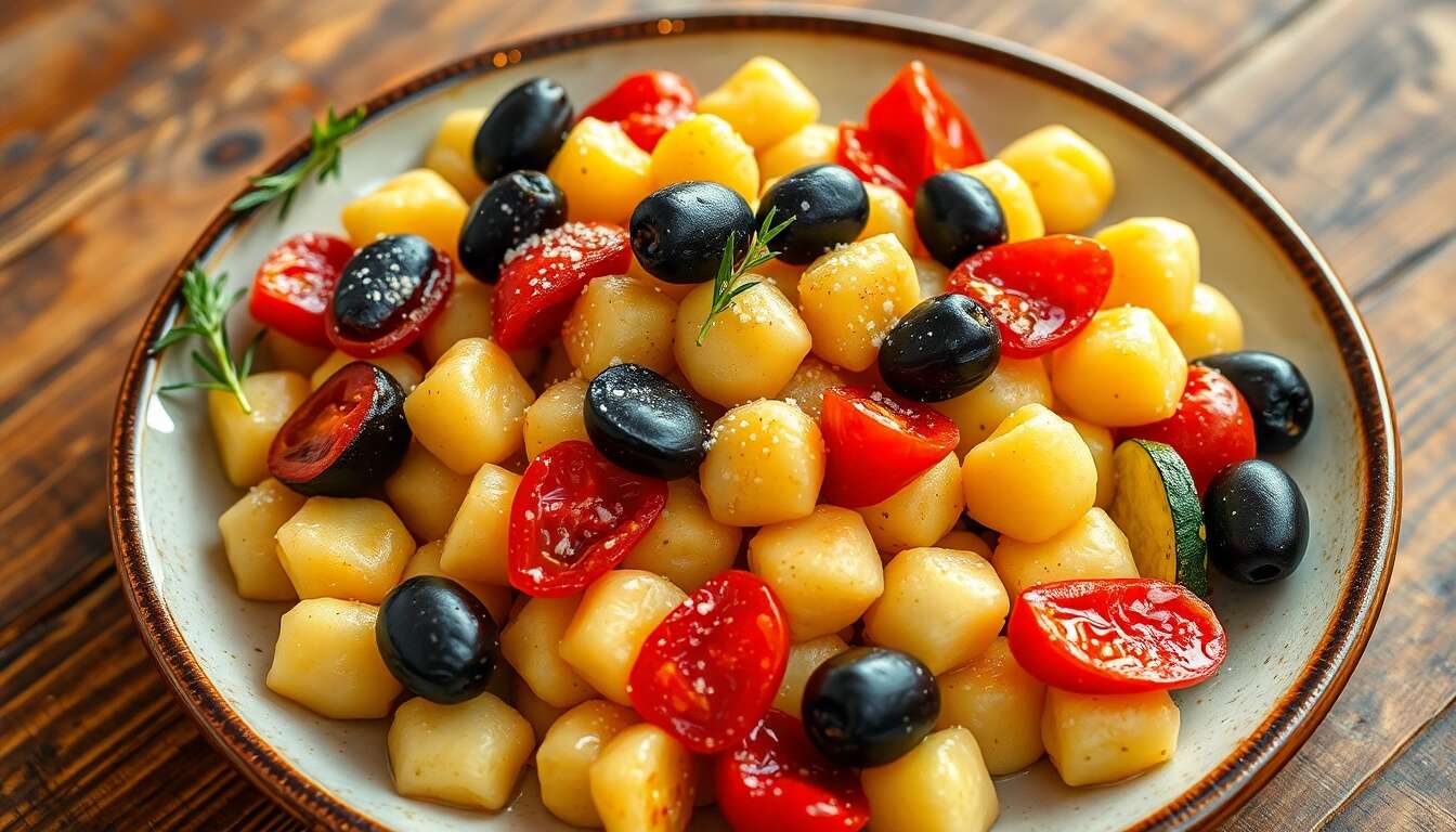 Gnocchis aux légumes du soleil : une recette gourmande
