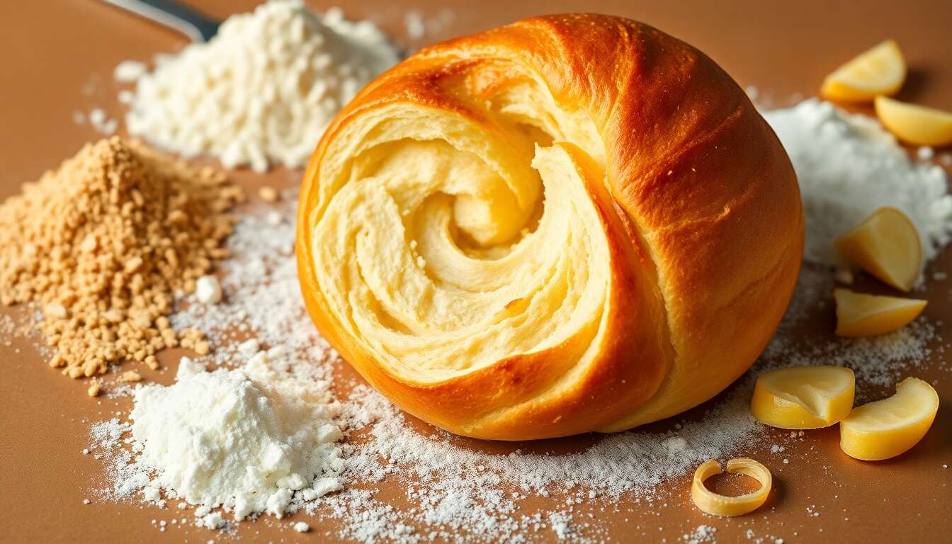 Recette de Brioche Tourbillon Moelleuse et Savoureuse