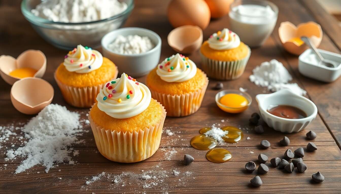 Recette de cupcakes délicieux et faciles à réaliser