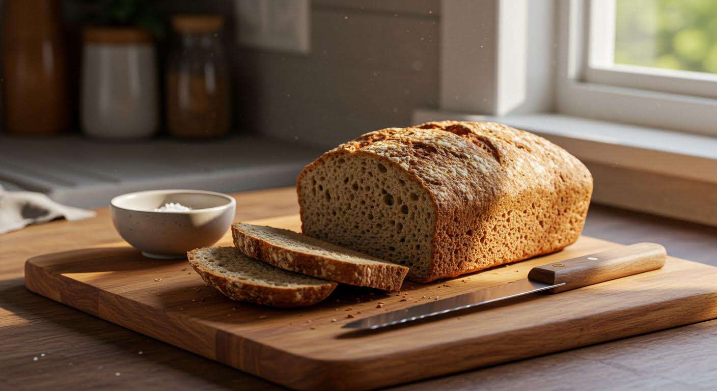 Aussi simple qu'un gâteau au yaourt, cette recette de pain sans gluten va devenir votre nouvelle obsession.