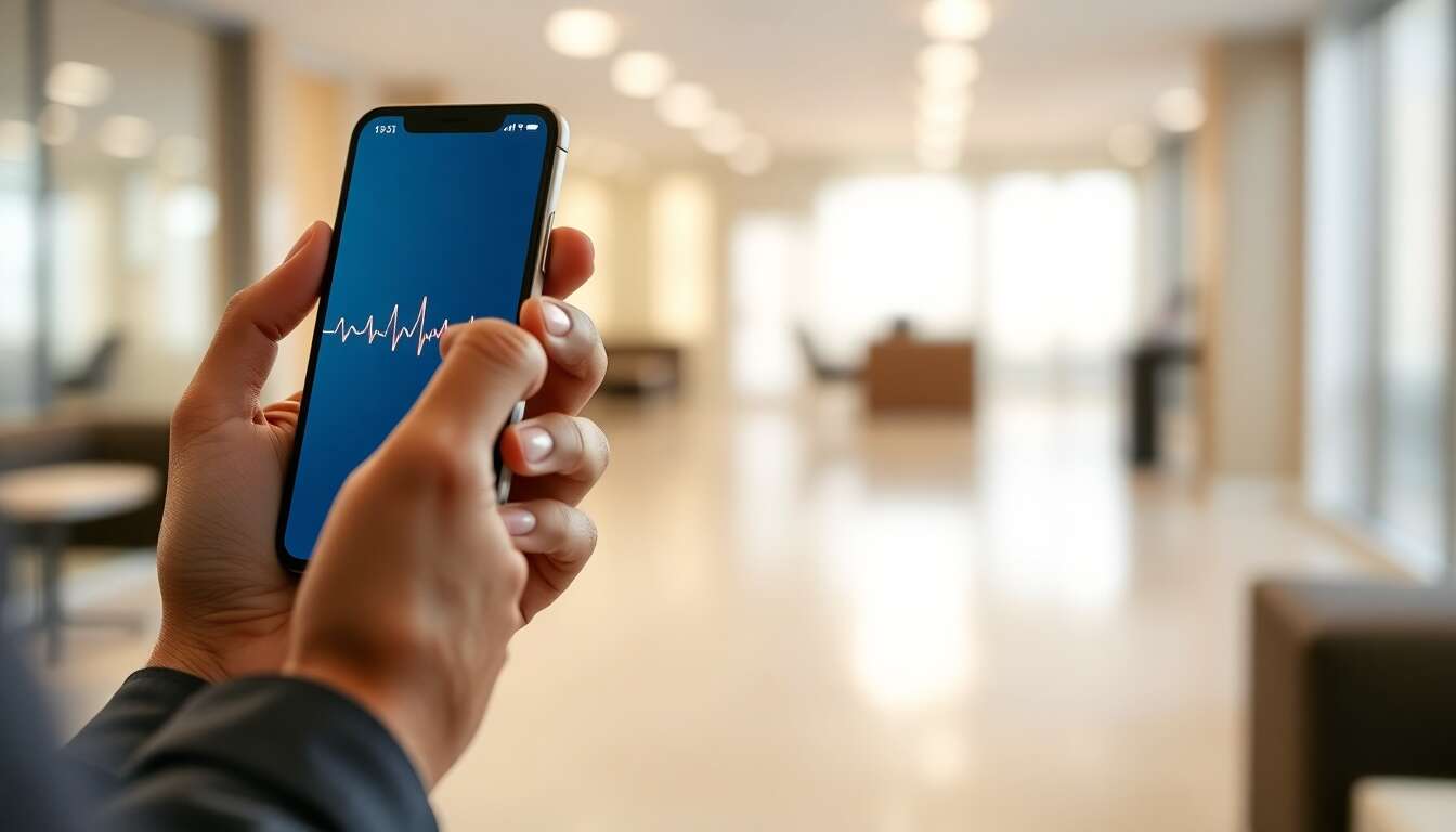 Les ecg sur smartphone : une nouvelle &egrave;re de t&eacute;l&eacute;m&eacute;decine