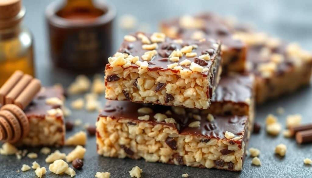 Recette de barres de riz soufflé maison