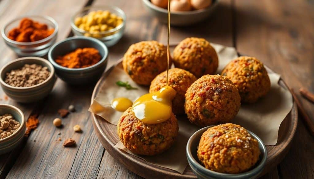 Recette de falafels à la patate douce : délice végétarien