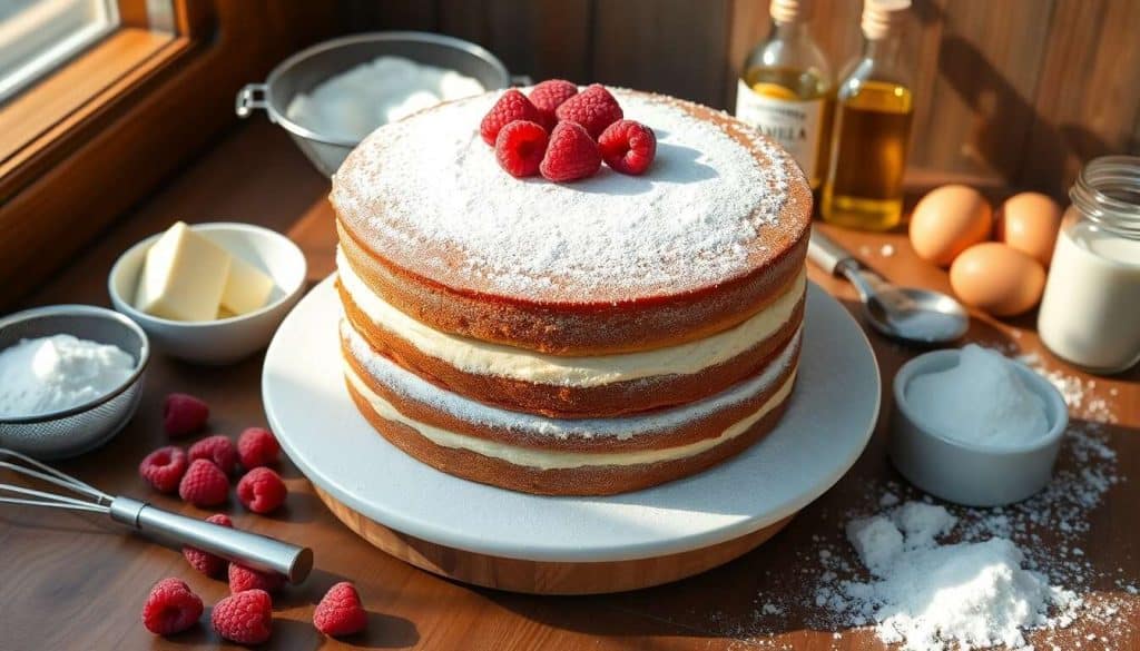 Recette du Naked Cake aux Framboises