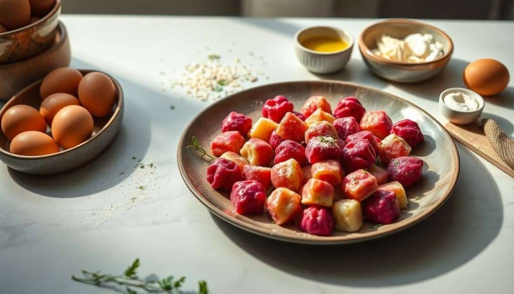 Recette de gnocchis roses : un plat original et savoureux