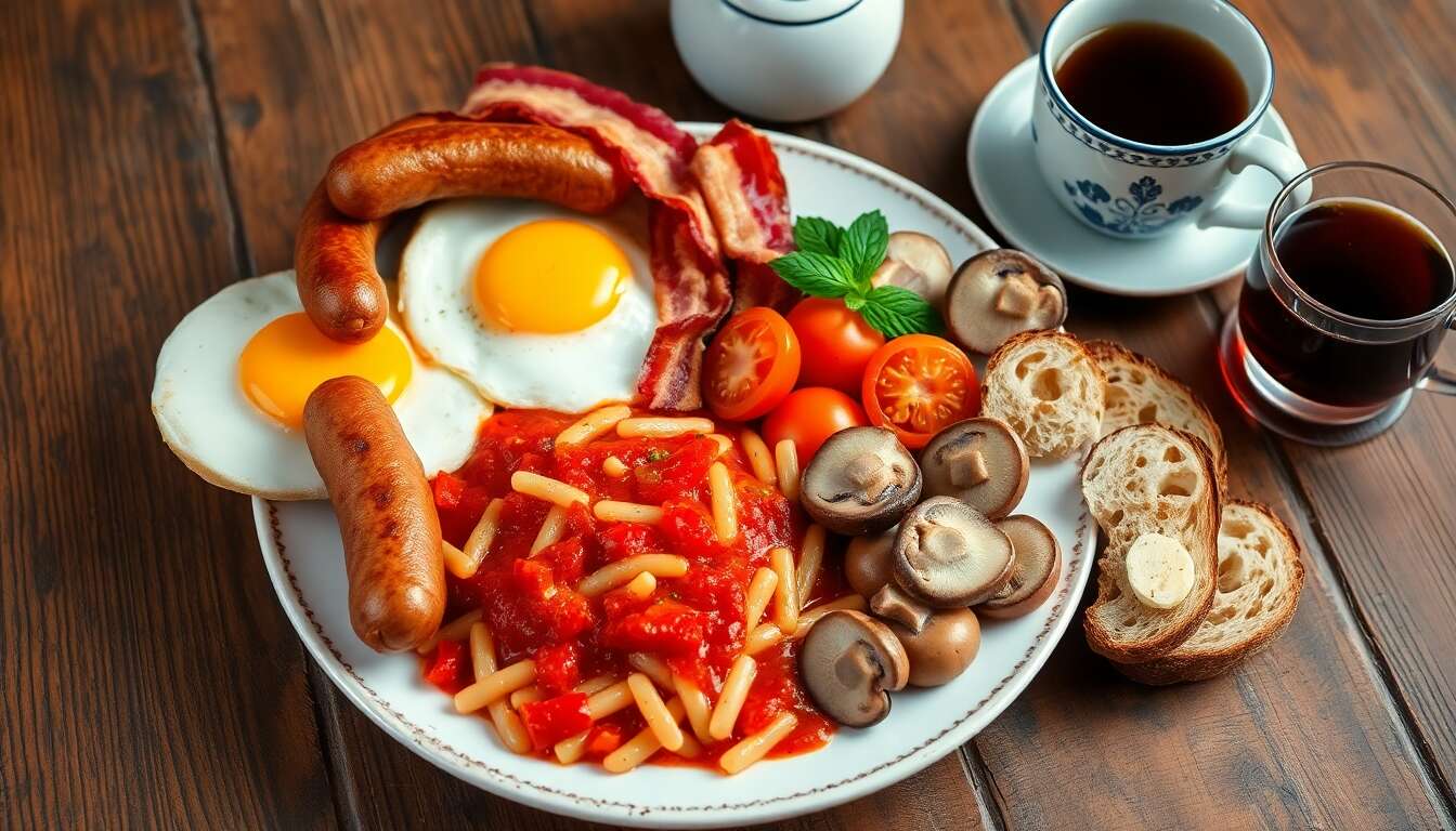 Recette de brunch : english breakfast traditionnel