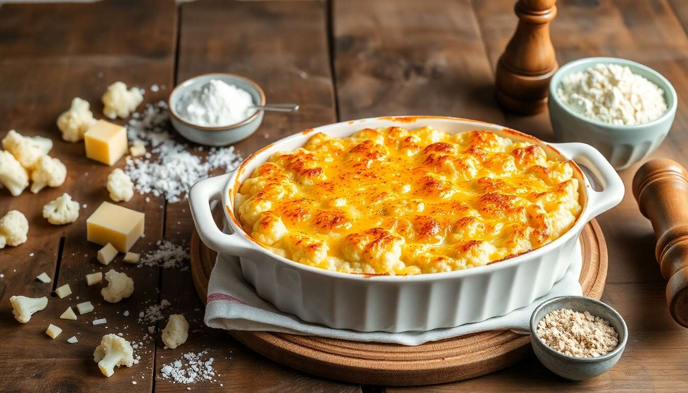 Délicieux gratin de chou-fleur : recette facile et gourmande