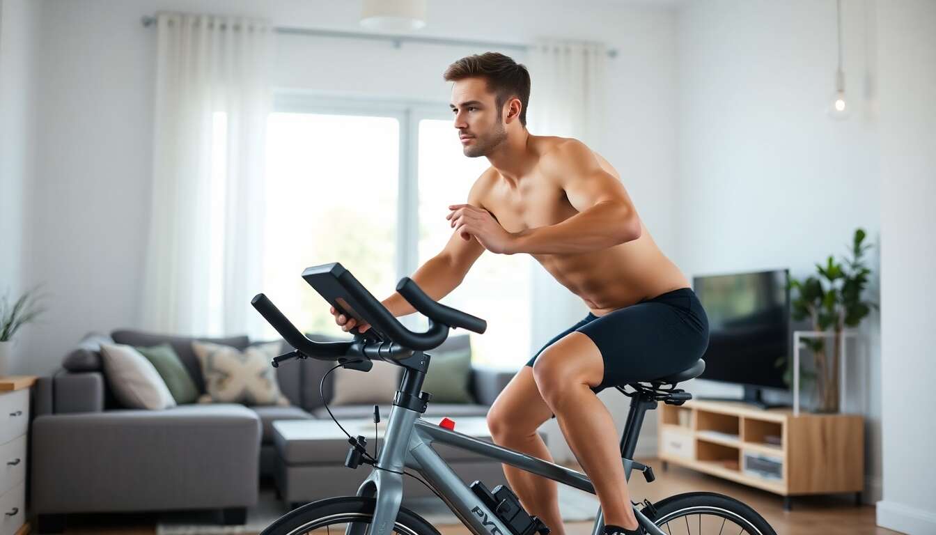 Perte de poids et fitness grâce au pédalage à domicile
