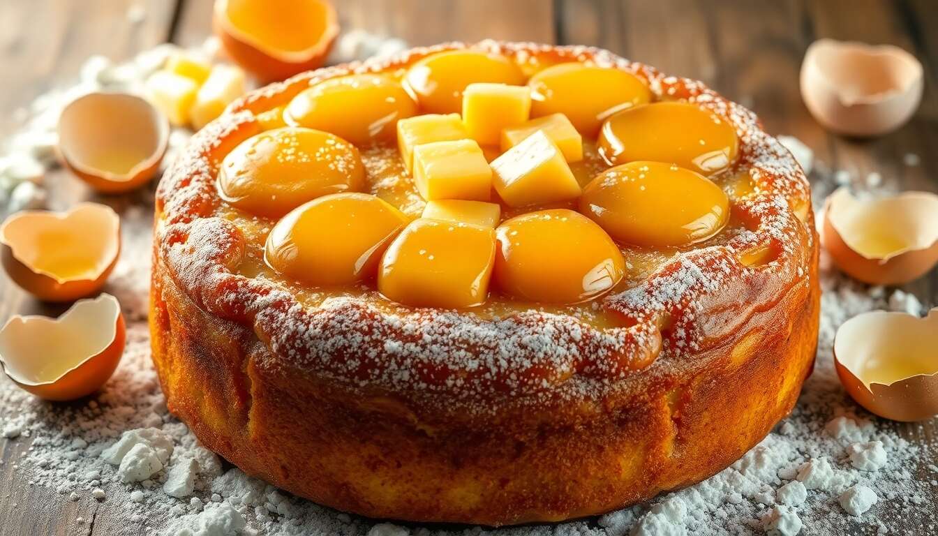Gâteau renversé aux quetsches : une recette délicieuse