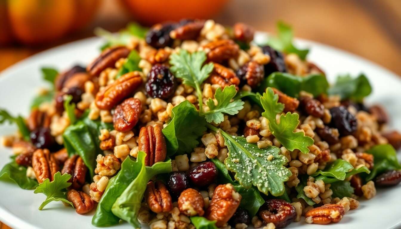 Recette de Salade Automnale : saveurs et Couleurs d'Automne