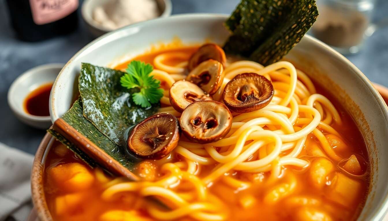 Recette authentique de ramen au miso