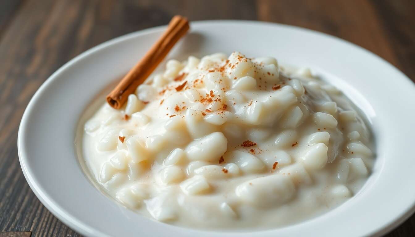 Riz au lait vanille et cannelle : recette gourmande