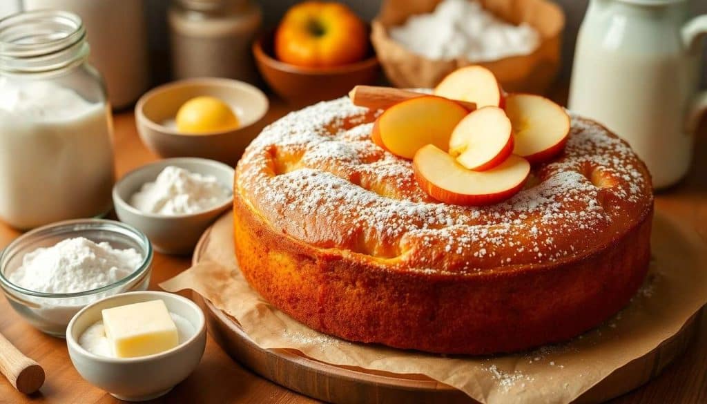 Recette facile de gâteau aux pommes