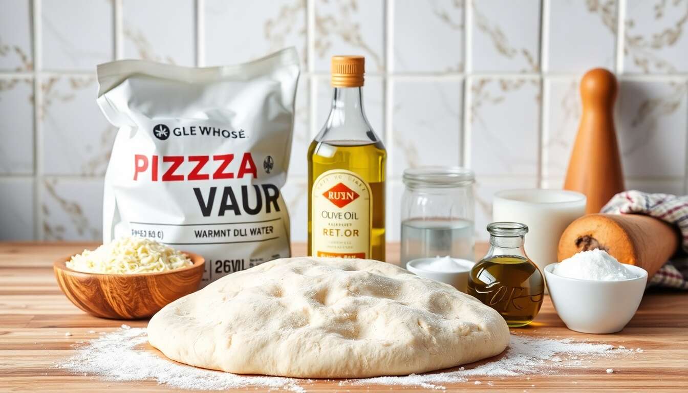 Recette de pâte à pizza avec farine semi-complète