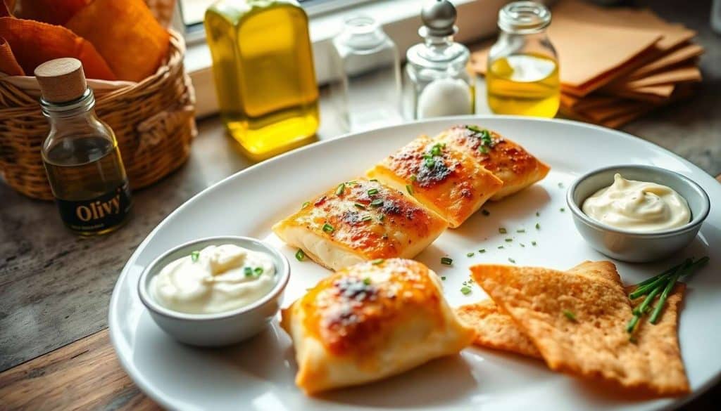 Recette d'aumônières de loup de mer