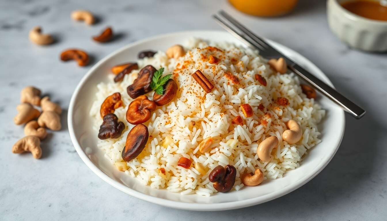 Recette automnale : riz sauté parfumé