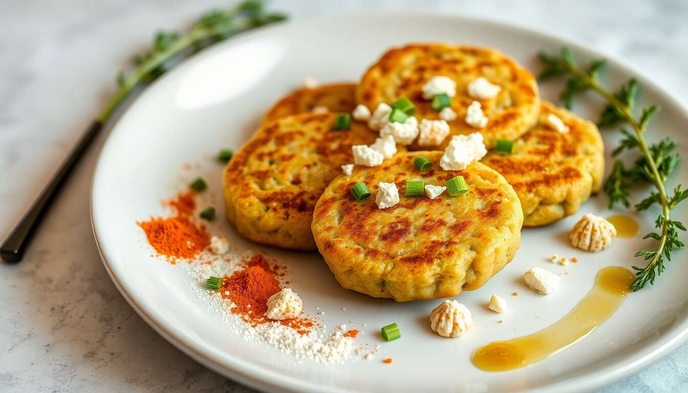 Délicieuses galettes poireaux feta : la recette facile