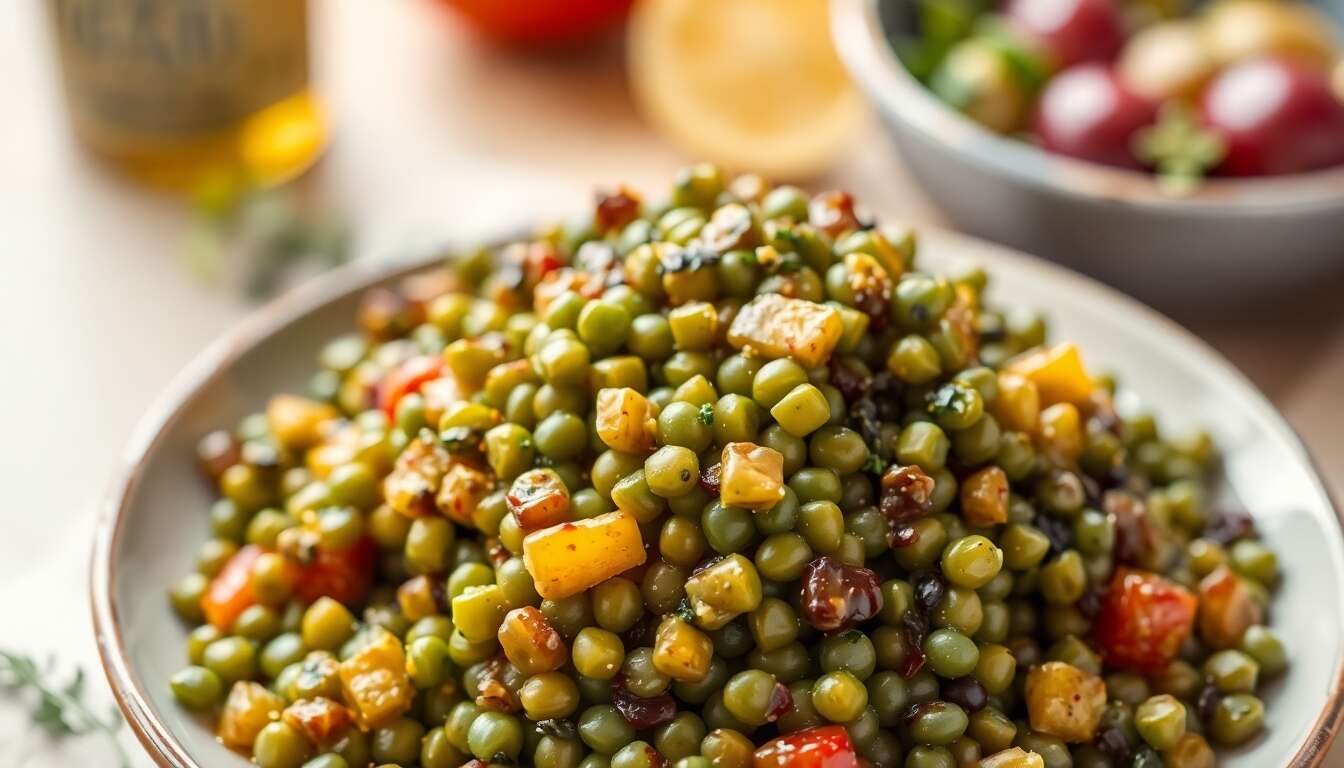 Recette de salade de lentilles et légumes : délice sain et gourmand